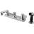 Kingston Brass KB120P 8-Inch Centerset Kitchen Faucet Polished Chrome Polished Chrome