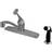 Kingston Brass KB0572 Columbia Single-Handle Centerset Kitchen Faucet Polished Chrome