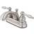 Kingston Brass GKB2608KL 4 in Centerset Bathroom Faucet Brushed Nickel Grey
