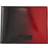 Ferragamo Red & Black Two Tone Bifold Wallet "FLAME RED || NERO ||"