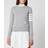 Thom Browne Women's 4-Bar Classic Loopback Sweatshirt Light Grey IT 38/UK