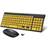 Wireless Large Print Keyboard and Mouse Combo