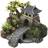 Europet Bernina Aquarium Decoration With Plants Aqua Della Gate Bridge Multicolore