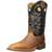 Justin Caddo in. Square Toe Western Boot