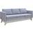 vidaXL 3-Seater Sofa 116cm 3 personers