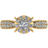 Smykkekæden Ring - Gold/Diamonds