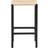 Venture Design Polly Black/Natural Barstol 66cm