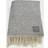 Stackelbergs Wool pläd offwhite Filt Grå, Vit (170x130cm)