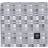 Recycled by Wille Marin, 140x250 Bordsduk Blå, Vit, Beige