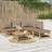 vidaXL 6 dynor Loungeset