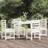 vidaXL 5 Piece Garden Patio Dining Set, 1 Table incl. 4 Chairs