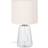 BigBuy Home Glas Bordslampa