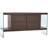 Dkd Home Decor Crystal Brown MDF Sideboard