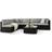 Furniturebox Orlando - Black Outdoor Lounge Set, 1 Table incl. 5 Sofas
