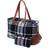 Jadyn Luna Women's 37L Weekender Duffel Bag Plaid