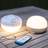Newgarden Newgarden Cherry LED-dekorationslampe, beige/hvid Bordlampe