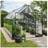 Halls Greenhouses Qube 816 13m² 3mm Aluminum Hardened Glass