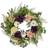 Northlight Peony Pumpkin Artificial Fall Harvest Wreath 24-Inch Unlit