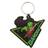 Guardians Of The Galaxy Gamora Keyring - Black/Green/Red- [Size: ONE