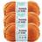 Lion Lion Brand Yarn Wool-Ease Thick and Quick Yarn 3 Pack Pumpkin