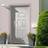 vidaXL Front White 88 208 cm PVC External Door S 0502-Y L (x)