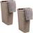 Mind Reader Slim Laundry Hamper 40 Liter Set