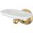 Kingston Brass BA3966PB Restoration Toothbrush with Tumbler Holders