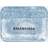 Balenciaga Printed Leather Card Holder Denim Print - Blue