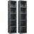 vidaXL CD Cabinets Hyllsystem 21x93.5cm 2st