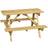 Nordic Play Active Play Picnic Table Møbelgruppe