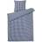 Juna Bæk & Bølge Duvet Cover White, Blue (220x140cm)