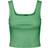 Pieces Nukisa Cropped Tank Top, Absinthe Green