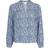 Neo Noir Bisa Color Haze Bluse, Blå