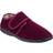 Fleet & Foster mens slipper red sam 6,7,8,9,10,11,12