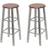 vidaXL Mdf Bar Stool 70cm 2pcs