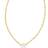 Kendra Scott Cailin Pendant Necklace - Gold/Transparent