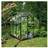 Halls Greenhouses Qube 66 3.8m² 3mm Aluminum Hardened Glass