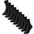 Schiesser Uncover 9 Pack Socken Strümpfe - Schwarz