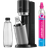 SodaStream Duo Black with Carbon Dioxide Cylinder & 2 Bottles