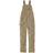 Carhartt Rugged Flex Relaxed Fit Canvas Bib Overall Dark Khaki