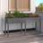 vidaXL Planter with Liner 161 x 45 x 76 cm Grey