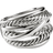 David Yurman The Crossover Wide Ring - Silver