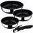 Bergner Stegepander Click & Cook Rustfrit 3 dele