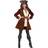 Widmann 30036 Costume Suede Coat Pirate Theme Party XL-XXL