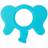 Dr. Brown's Dr. Brown's Flexees Friends Teether Blue Elephant