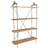 Dkd Home Decor 120 Fir Natural Book Shelf