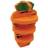 Rosewood boredom breaker woodies 3d carrot 14cm rabbit gnaw