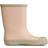 Wheat Muddy Rubber Boots Soild - Rose Dust