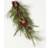 Homescapes Replica Pine Branch Swag with Robins Nests Christmas Tree