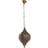 Dkd Home Decor Loftslampe Gylden Metal Multifarvet 40 W Pendel ∅ 61cm